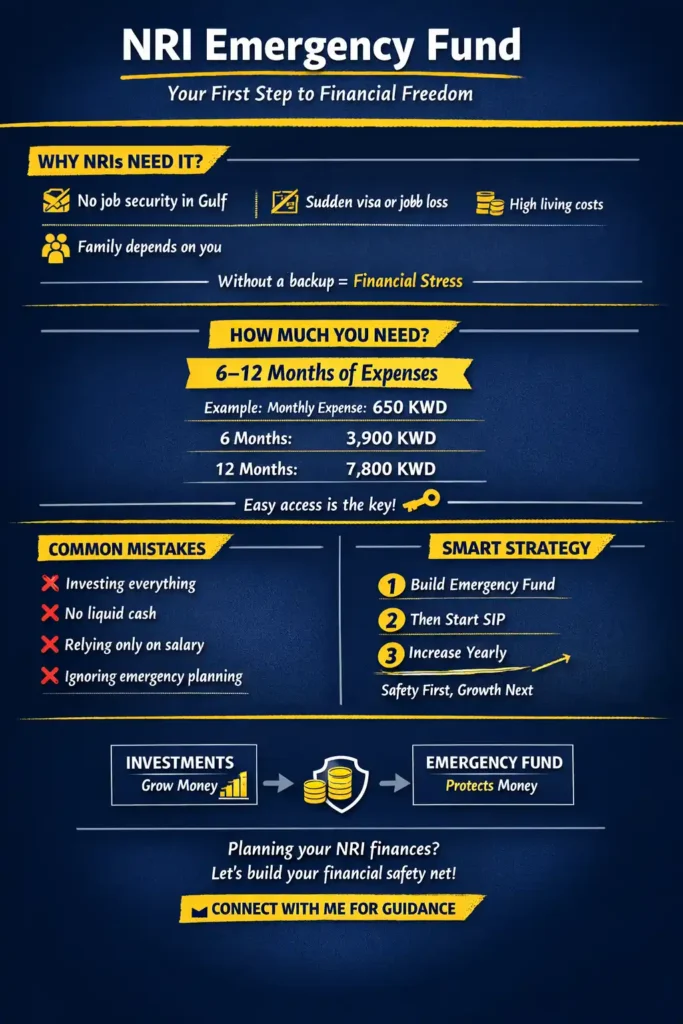 NRI emergency fund planning