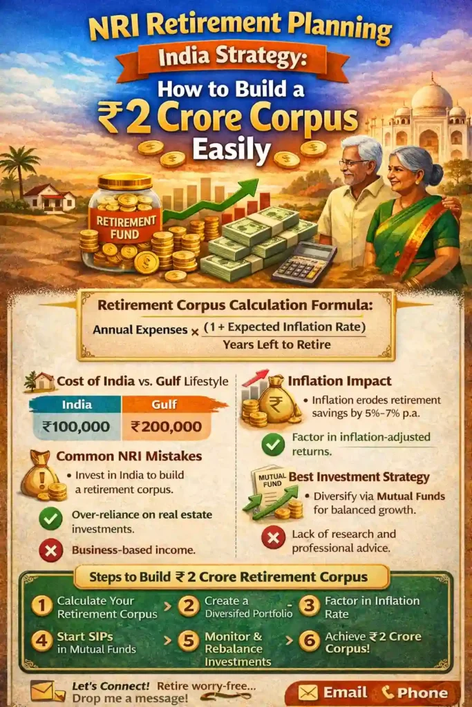 NRI retirement planning India strategy