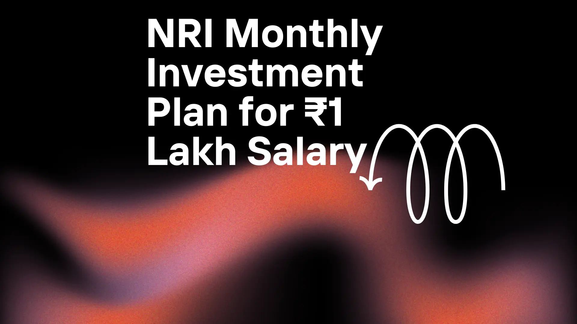 NRI Monthly Investment Plan