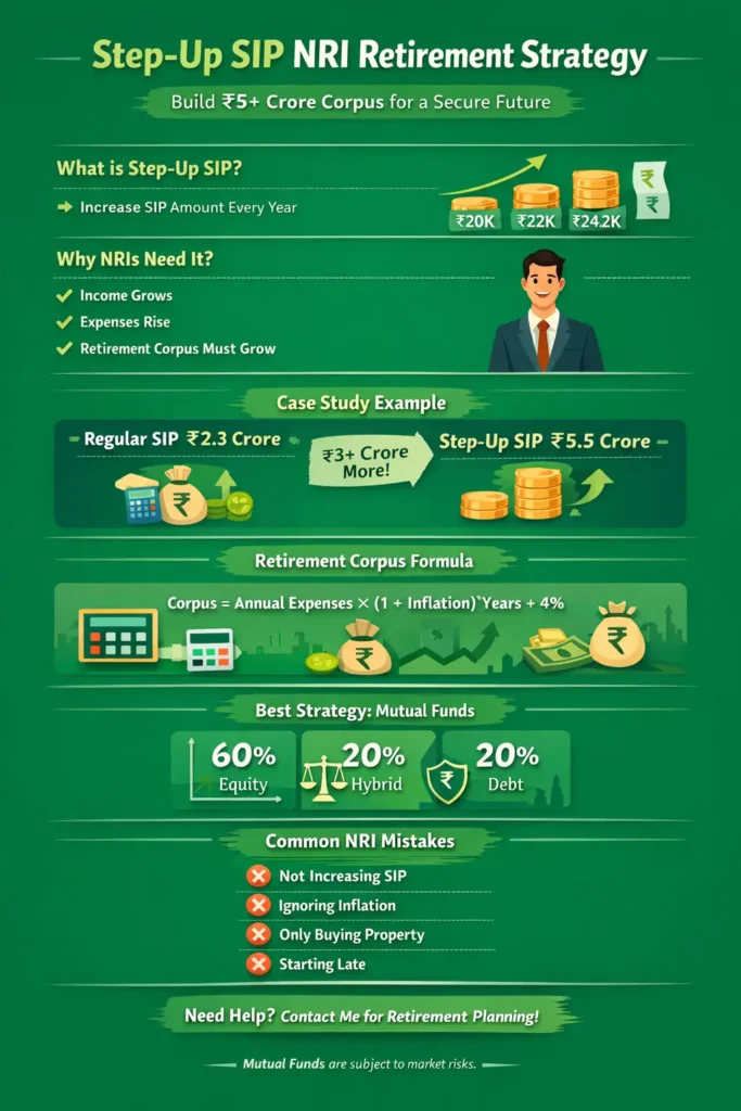 Step-Up SIP NRI retirement